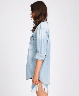 Essential Denim Shirt - Santa Cruz Blue