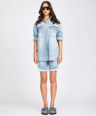 Essential Denim Shirt - Santa Cruz Blue