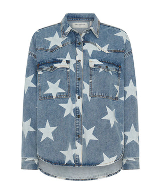 Daria Denim Shacket - Starwash