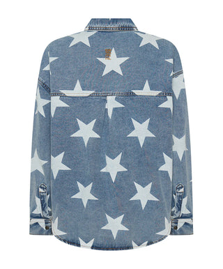 Daria Denim Shacket - Starwash