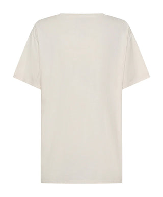 Shadow Star Boyfriend Tee - Cream