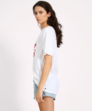 Good Times Boyfriend Tee - White