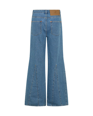 Cruisers Mid Waist Bootcut Flare Denim Jeans - New Blue