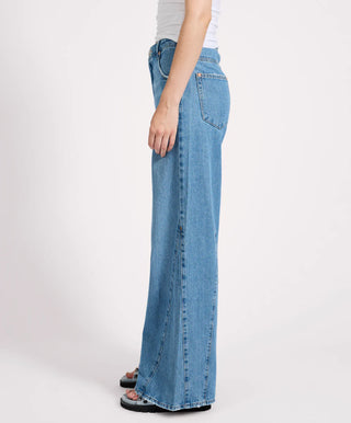 Cruisers Mid Waist Bootcut Flare Denim Jeans - New Blue
