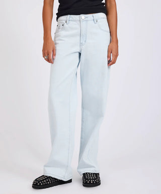 Low Riders Low Waist Wide Leg Denim Jeans - Xanthe