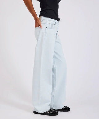 Low Riders Low Waist Wide Leg Denim Jeans - Xanthe