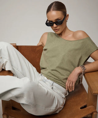 Cruisers Mid Waist Panel Bootcut Flare Denim Jeans - Arctic Blue