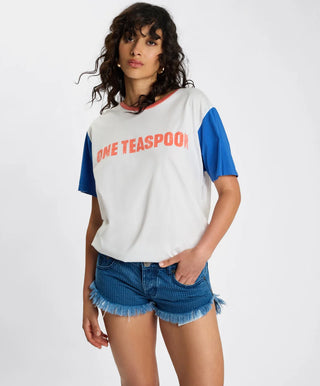 Game Day Boyfriend Tee - White