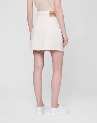 NASHVILLE CREAM VIPER HIGH WAISTED SKIRT