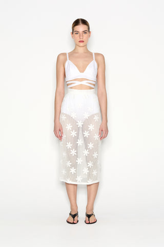 MARGARITA MIDI SKIRT