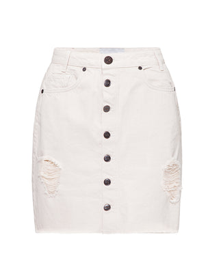 NASHVILLE CREAM VIPER HIGH WAISTED SKIRT