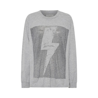 LIGHTNING BOLT BURNOUT LONG SLEEVE TEE