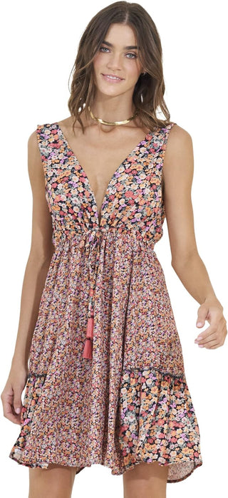 FLORAL MINI DRESS