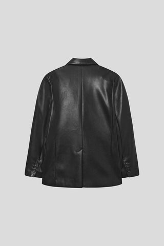 Taniel Faux Leather Blazer