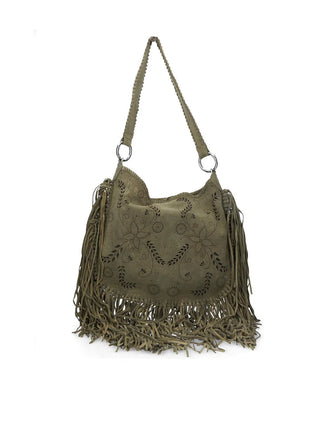 Fringe Hobo Bag