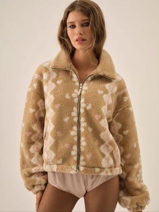 Betty Sherpa Zip Up