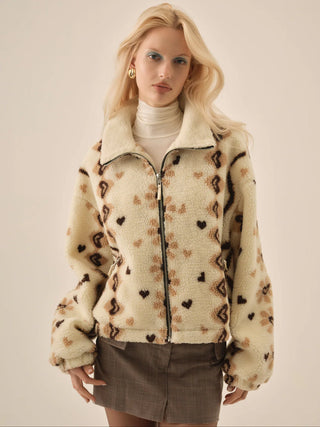 Betty Sherpa Zip Up