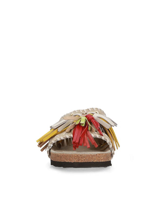Suede Cork Sandal