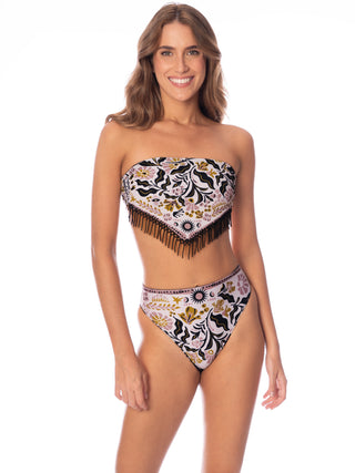 Tapestry Of Leaves Bikini Set