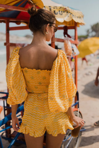 PEPITA ARIZONA YELLOW TOP