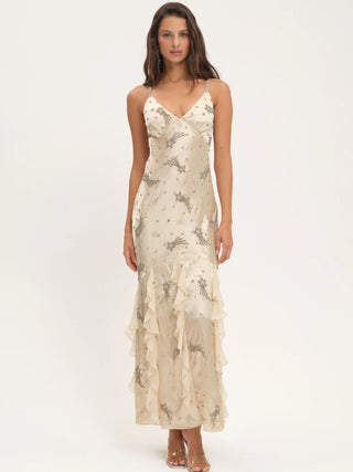 Elea Beaded Maxi Dress