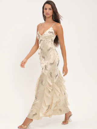 Elea Beaded Maxi Dress