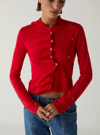 FIA BUTTONED CARDIGAN