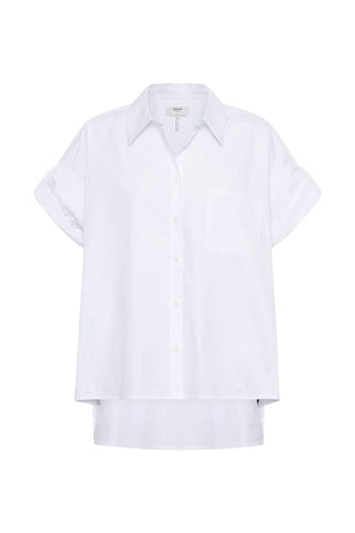 WHITE KINGS ROAD COTTON SHIRT