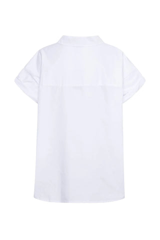 WHITE KINGS ROAD COTTON SHIRT