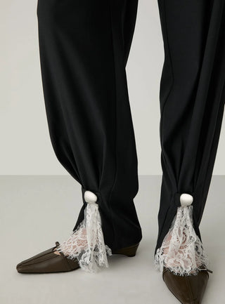 IVAH GREY TAILORED PANTS
