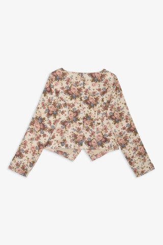 BETSY FLORAL BEADED JACKET