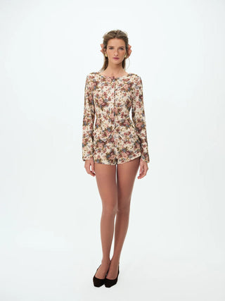 BETSY FLORAL BEADED JACKET
