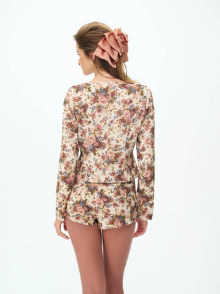 BETSY FLORAL BEADED JACKET