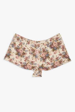 BETSY FLORAL BEADED SHORTS