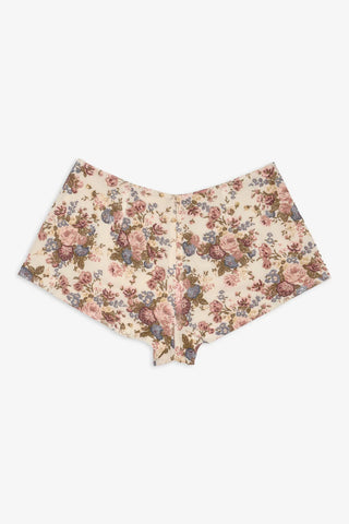 BETSY FLORAL BEADED SHORTS