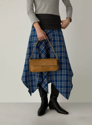 MIRANDA CALF HAIR CAMEL BAG