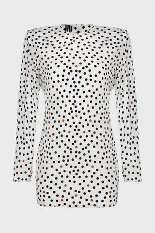 Dot Com Mini Dress Polka Dots