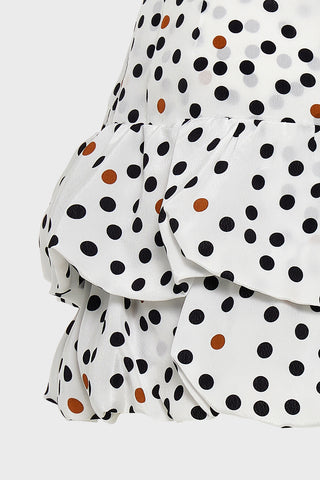 Dot Com Mini Skirt Polka Dots