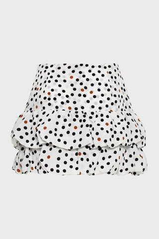 Dot Com Mini Skirt Polka Dots