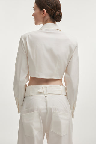 PURE CROP SHIRT