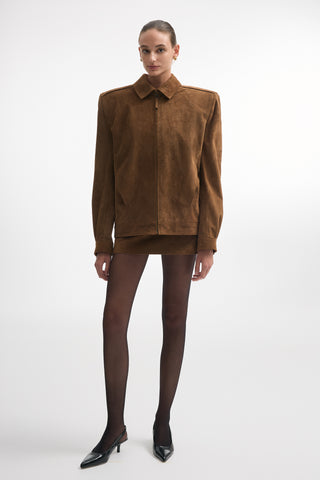 Guardian Leather Jacket Brown