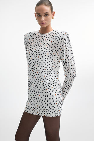 Dot Com Mini Dress Polka Dots