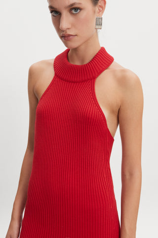 EVA KNITTED MIDI DRESS