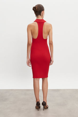 EVA KNITTED MIDI DRESS