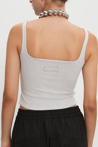 BITE TOP GREY MELANGE