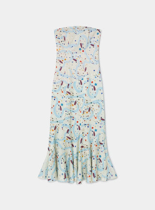 POLLY PRINT MIDI DRESS