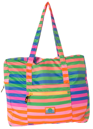 Striped Mule Pasion Tote Bags