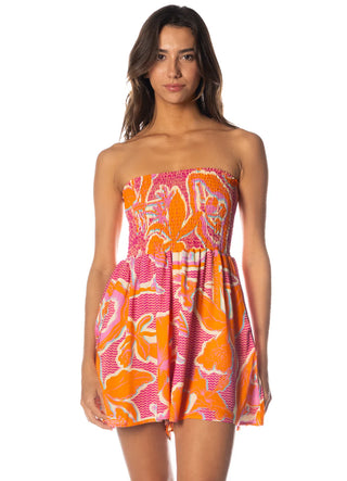 FLAMINGO GLOW BETTY ROMPER