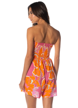 FLAMINGO GLOW BETTY ROMPER