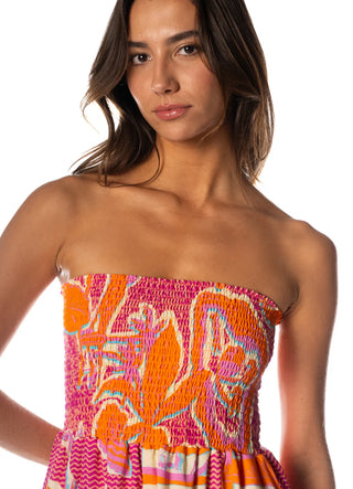 FLAMINGO GLOW BETTY ROMPER